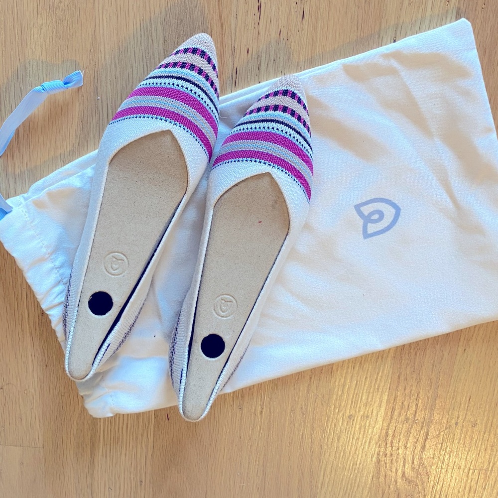 Never worn cashmere Rothy’s!